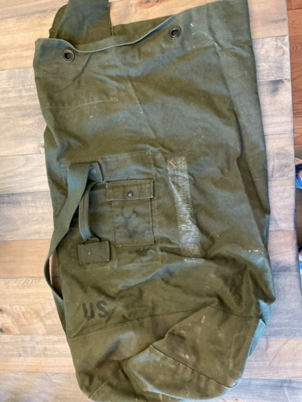 Vintage US Army duffle Bag